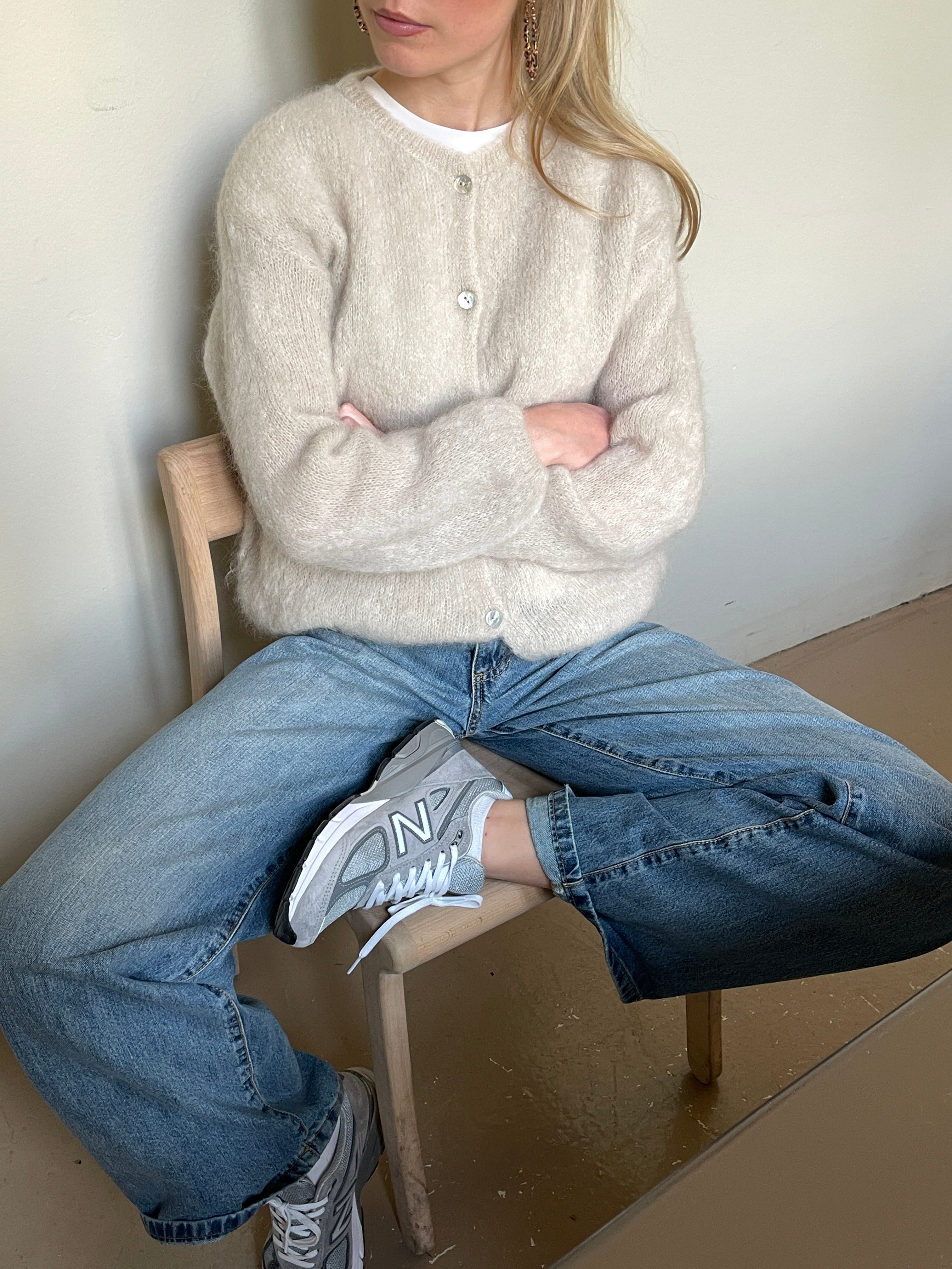 Raverya - Zachte Mohair Cardigan voor Dames