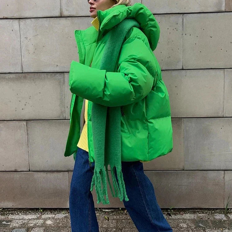 Raverya - Oversized Pufferjas Voor Dames