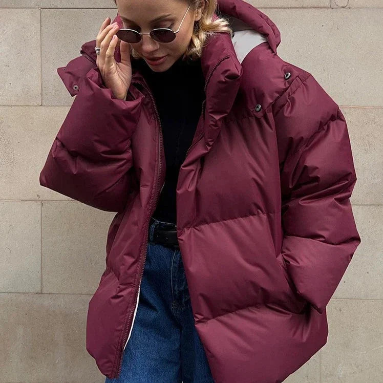 Raverya - Oversized Pufferjas Voor Dames