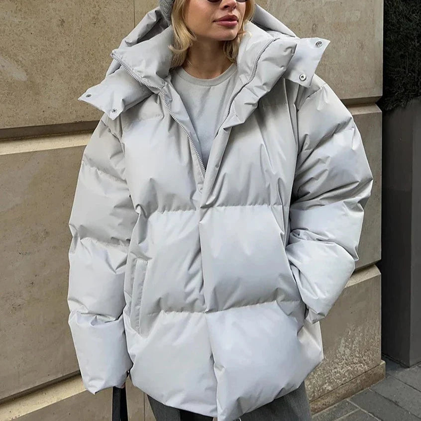 Raverya - Oversized Pufferjas Voor Dames