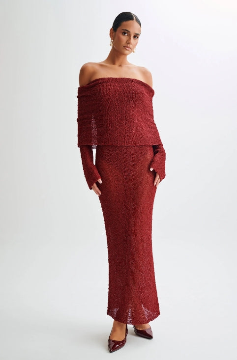 Raverya - doorzichtige Maxi Dress
