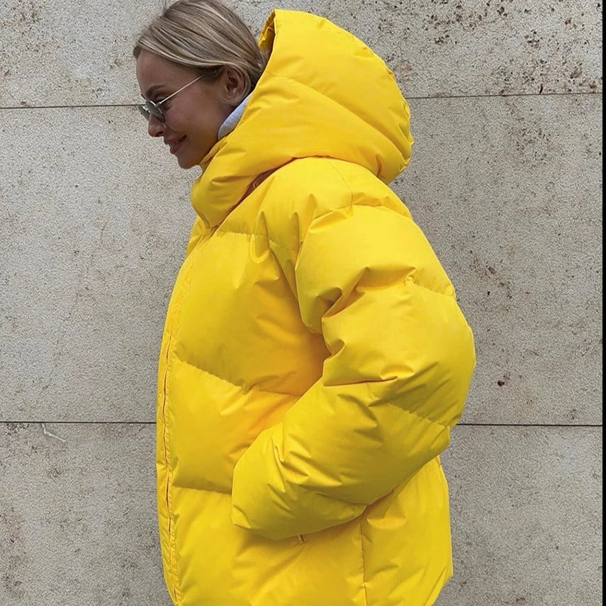 Raverya - Oversized Pufferjas Voor Dames