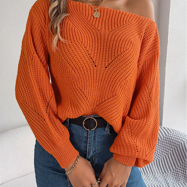 Herfst Gebreide Trui - Warm en Modebewust