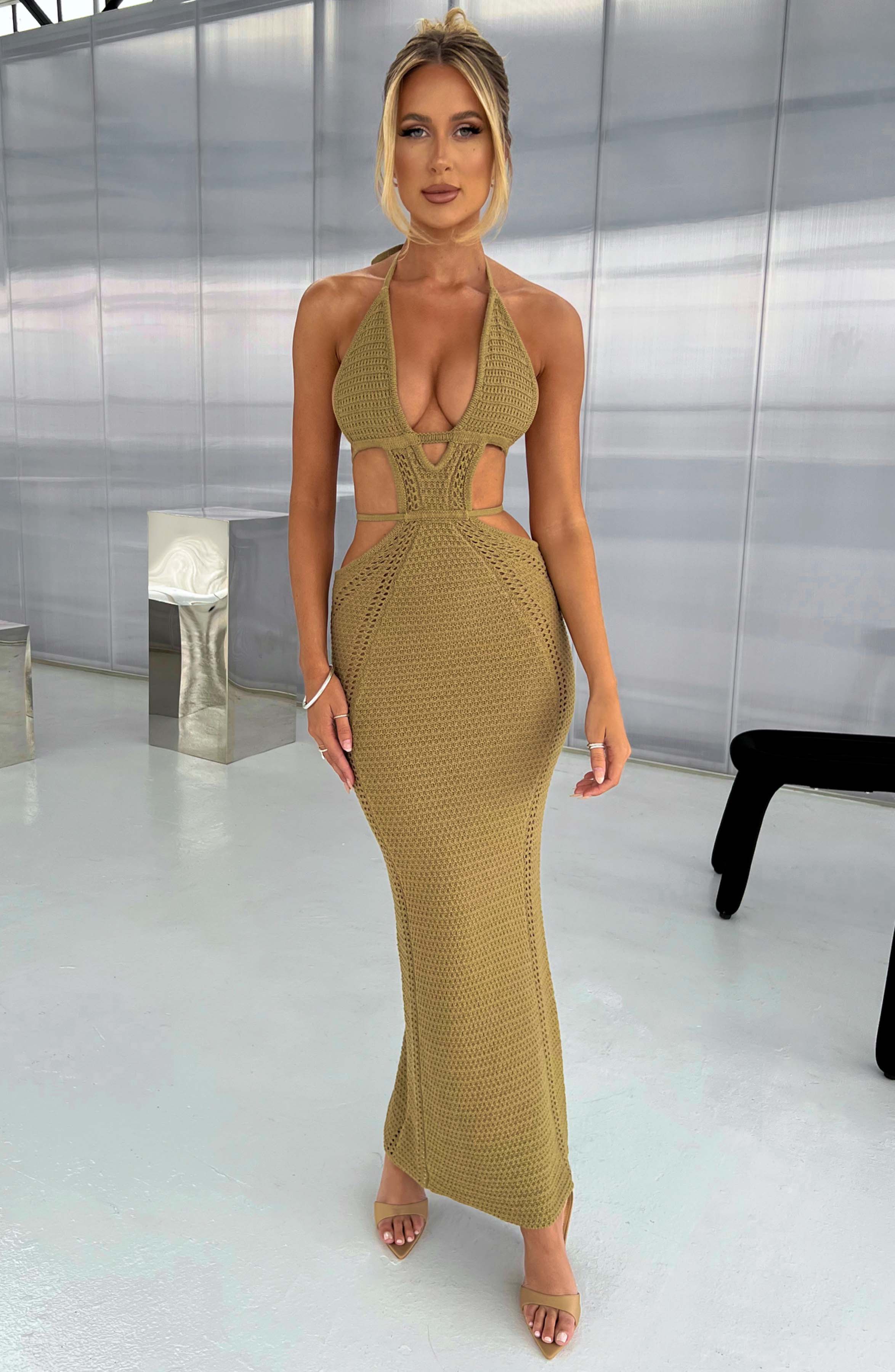 Raverya Maxi Jurk- Blush