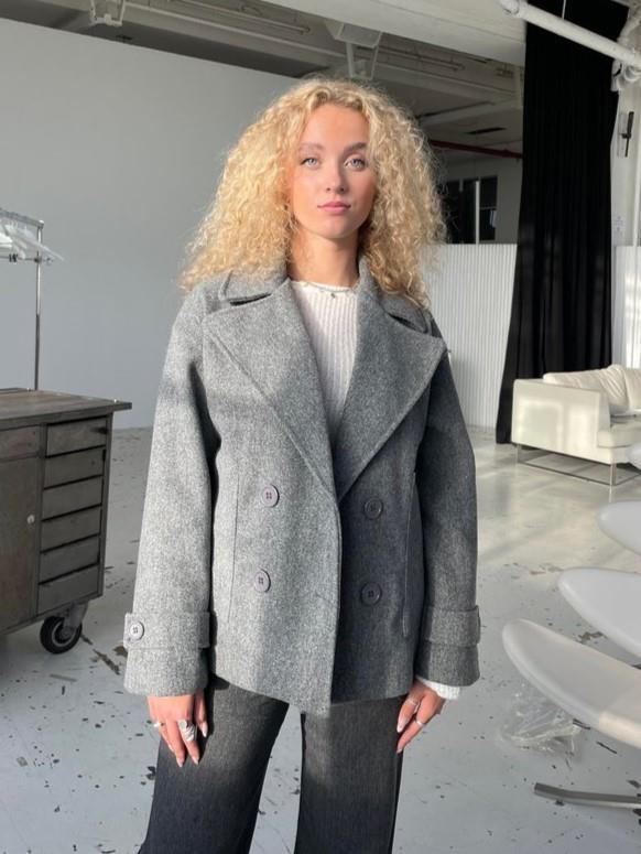 Raverya – Klassieke Dubbelknoop Peacoat