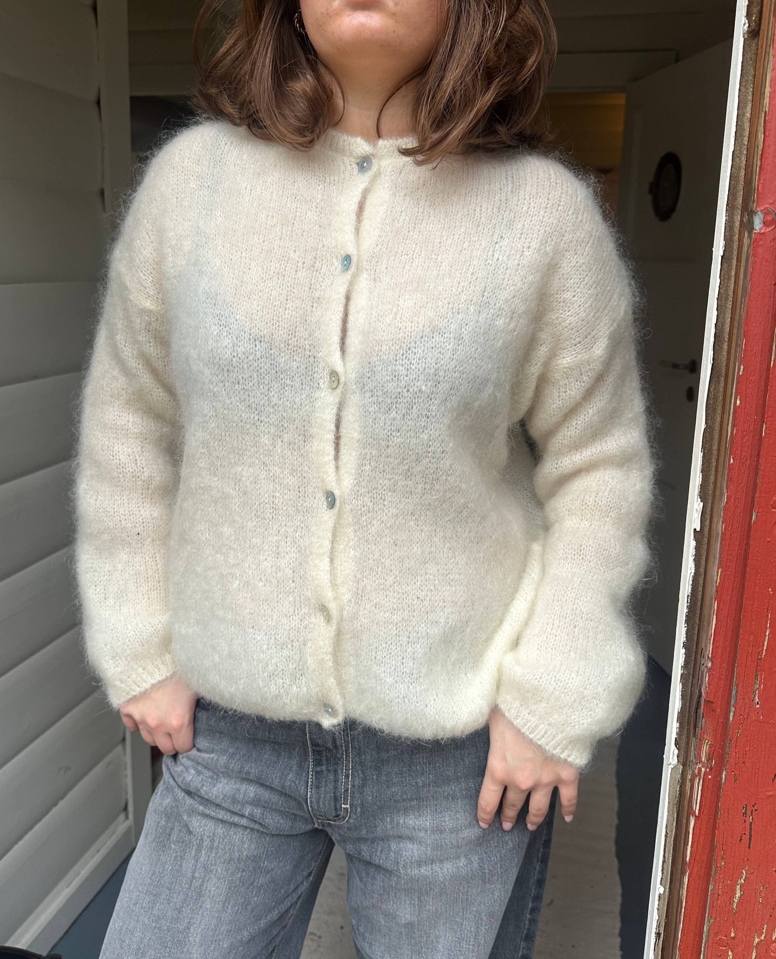 Raverya - Zachte Mohair Cardigan voor Dames