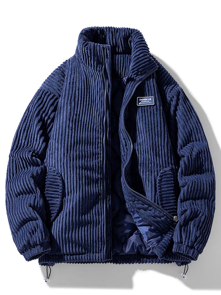 Raverya - Warme Corduroy Winterjas voor Extra Comfort