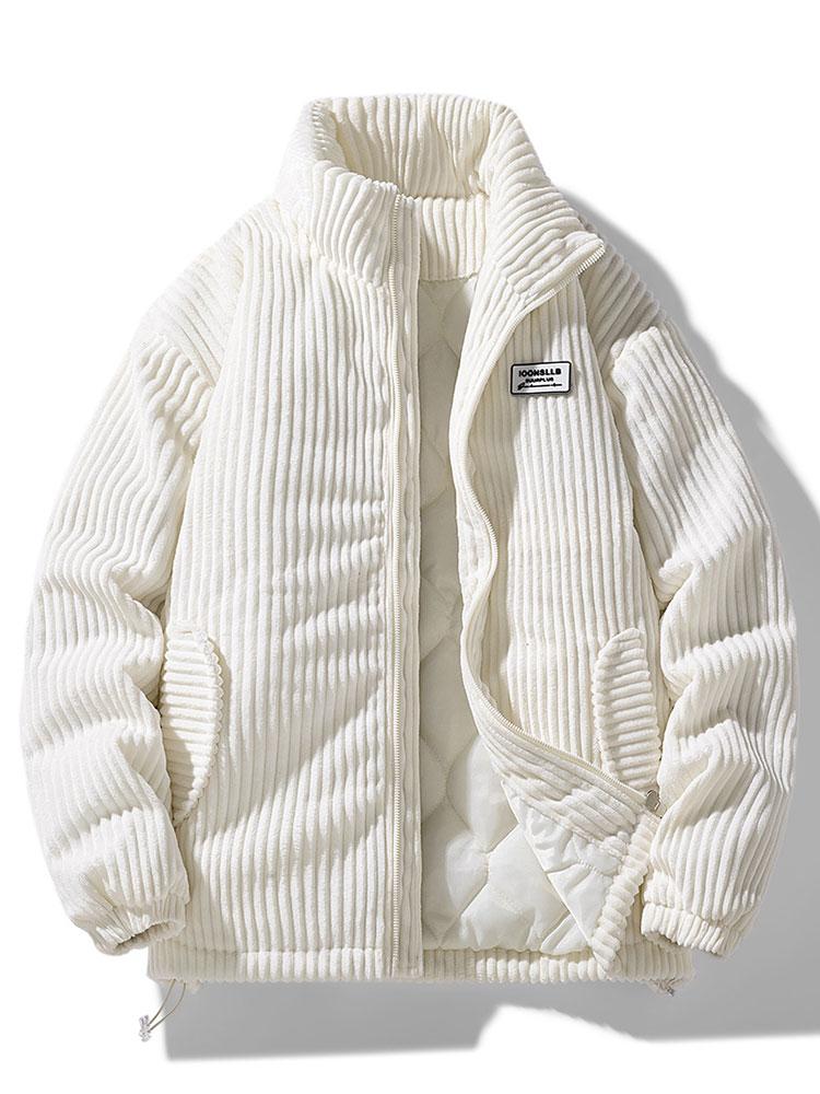 Raverya - Warme Corduroy Winterjas voor Extra Comfort