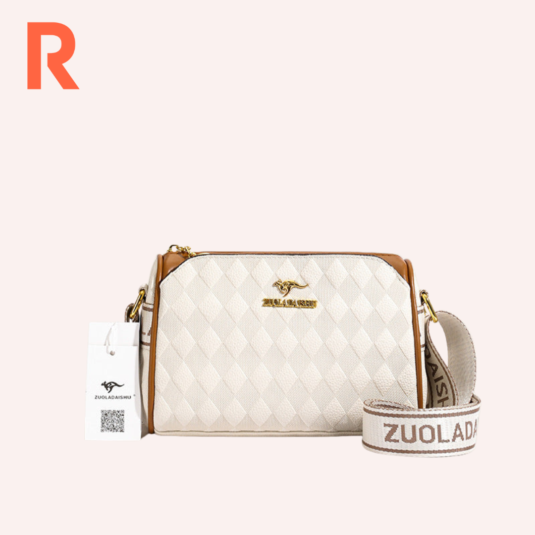 Diamantpatroon Crossbody Tas