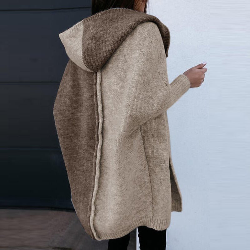 Patchwork Hoodie Dames Sweater voor Vrouwen Herfst