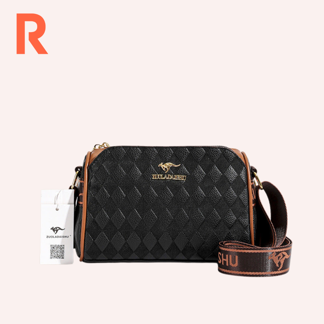 Diamantpatroon Crossbody Tas